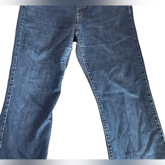 Bandolino blu Arianna boot cut jeans Sz 16 women 78%Cotton - Picture 14 of 15